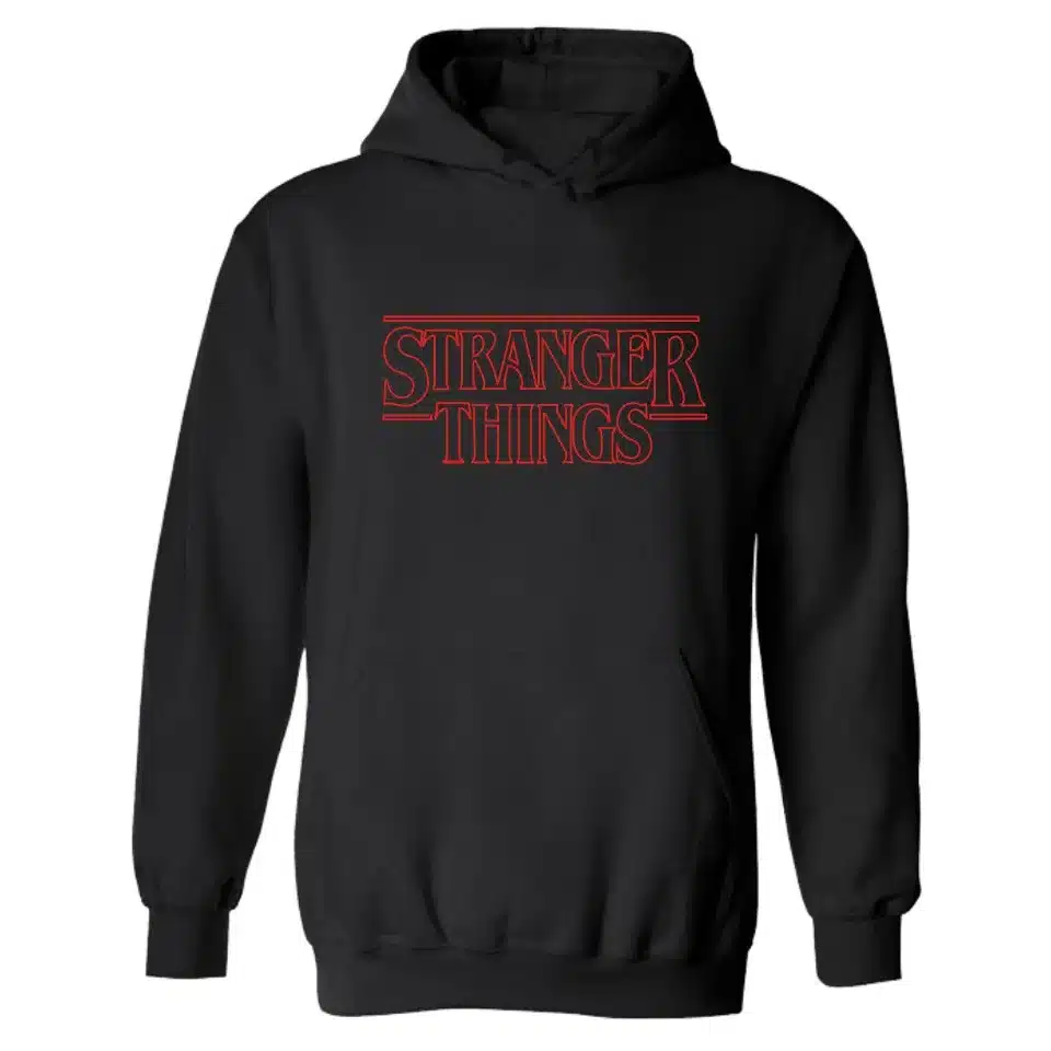 2017 Trendy Faces Stranger Things Hooded Mens Hoodies and Sweatshirts Oversized for Autumn with Hip Hop Winter Hoodies Men Brand 13