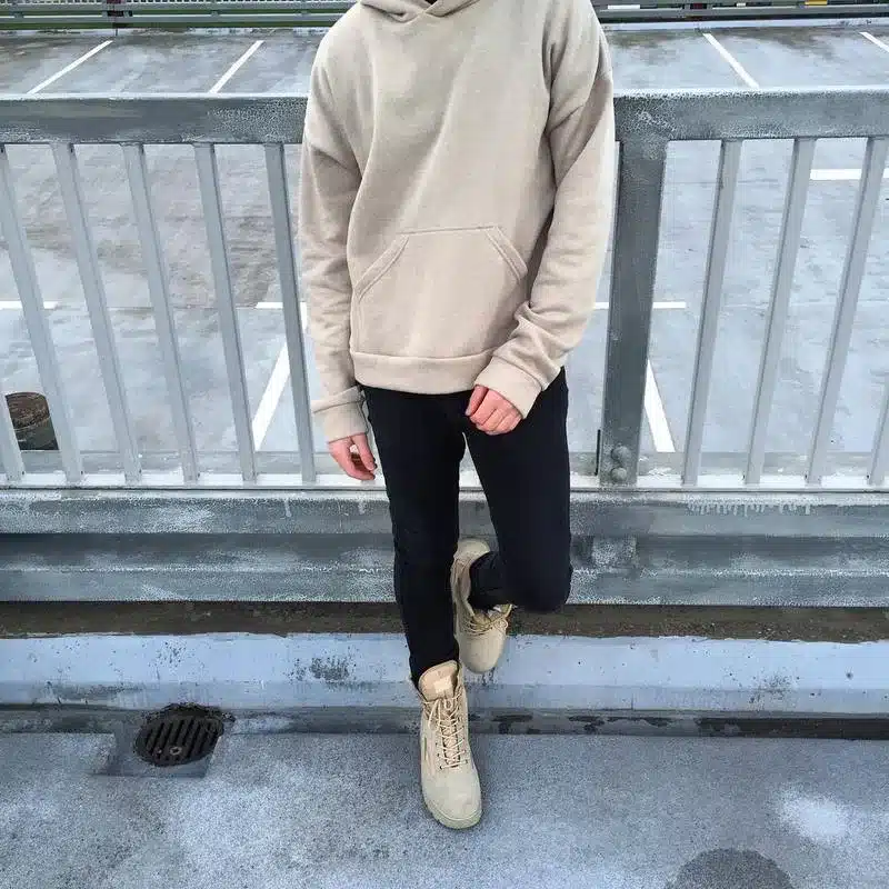 Man Si Tun New Streetwear Pullovers Drake Kanye West Plain Fleece Oversized Hoodie Kpop Clothes Tracksuit Hoodies Men Hip Hop 21