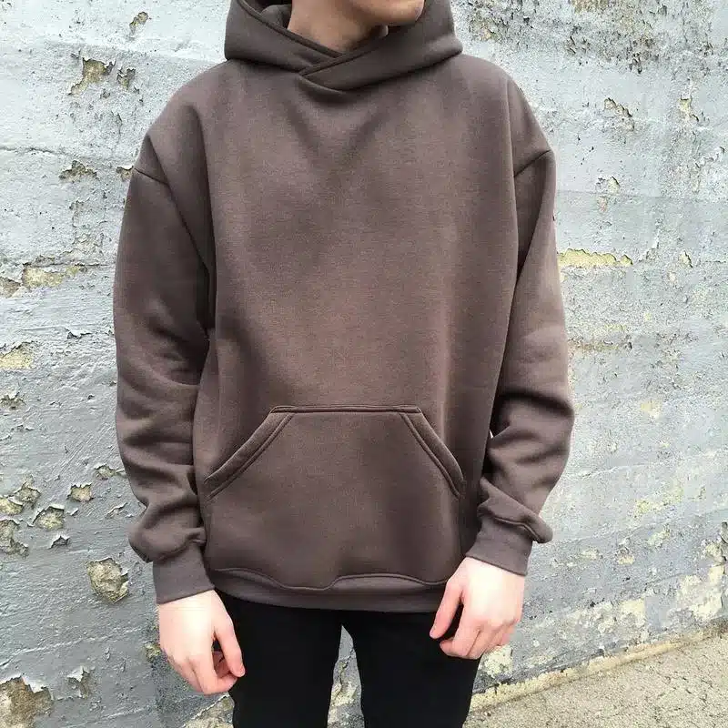 Man Si Tun New Streetwear Pullovers Drake Kanye West Plain Fleece Oversized Hoodie Kpop Clothes Tracksuit Hoodies Men Hip Hop 28