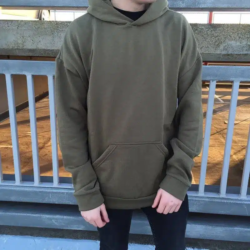 Man Si Tun New Streetwear Pullovers Drake Kanye West Plain Fleece Oversized Hoodie Kpop Clothes Tracksuit Hoodies Men Hip Hop 41
