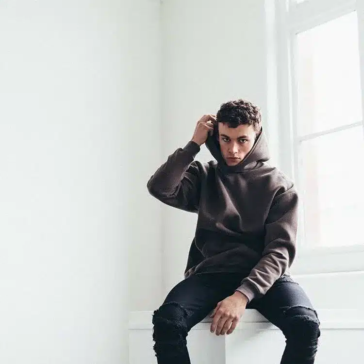 Man Si Tun New Streetwear Pullovers Drake Kanye West Plain Fleece Oversized Hoodie Kpop Clothes Tracksuit Hoodies Men Hip Hop 42