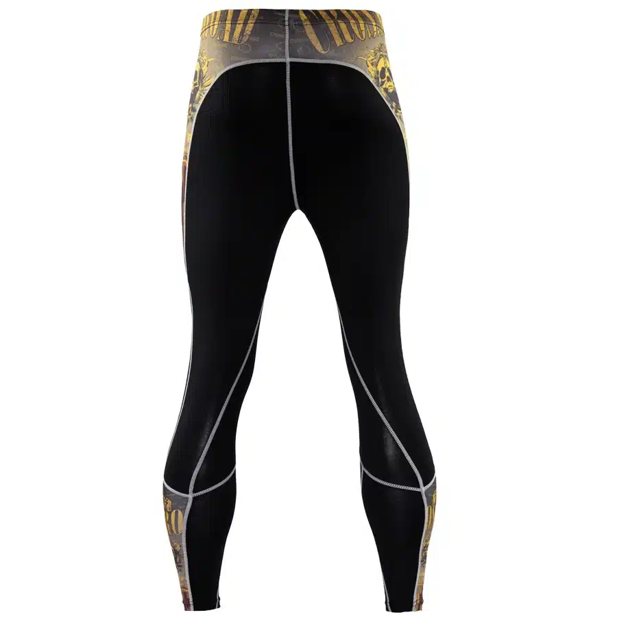 2017 New Fashion Mens Compression Pants 3D Print Quick Dry Skinny Leggings Tights Fitness MMA Pants Stitching Tousers 25