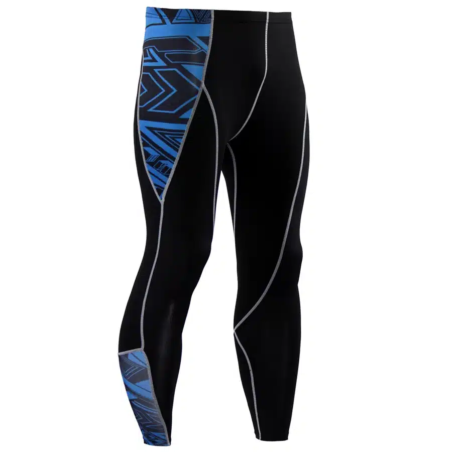 2017 New Fashion Mens Compression Pants 3D Print Quick Dry Skinny Leggings Tights Fitness MMA Pants Stitching Tousers 28