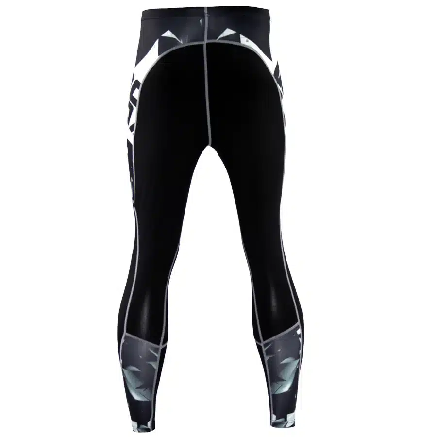 2017 New Fashion Mens Compression Pants 3D Print Quick Dry Skinny Leggings Tights Fitness MMA Pants Stitching Tousers 34