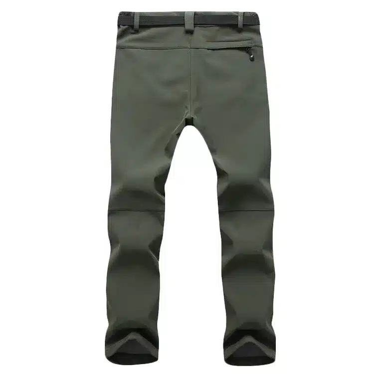 LOMAIYI Stretch Waterproof Casual Pants Men Winter Warm Fleece Shark Skin Trousers Male Black Sweatpants Men's Work Pants,AM054 18