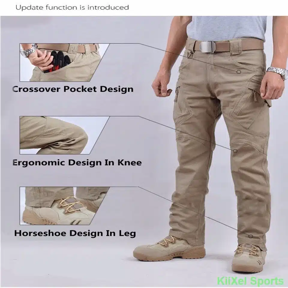 2017 IX9 II Men Militar Tactical Pants Combat Trousers SWAT Army Military Pants Mens Cargo Outdoors Pants Casual Cotton Trousers 10