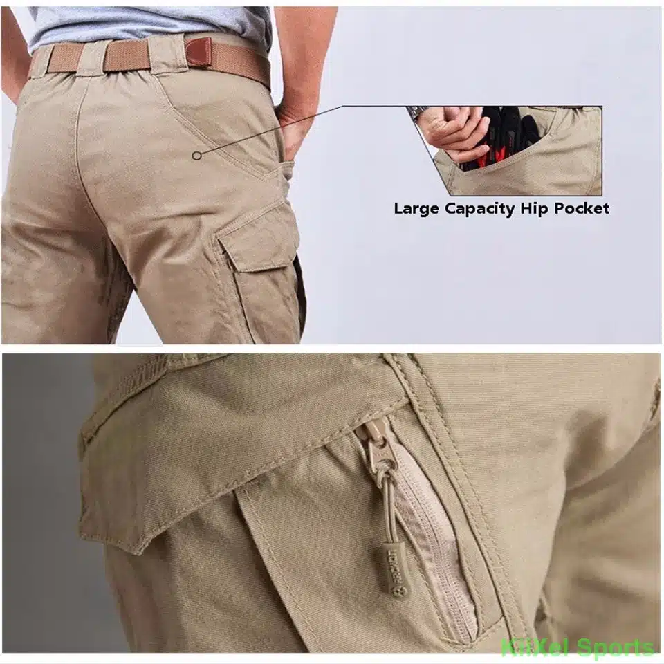 2017 IX9 II Men Militar Tactical Pants Combat Trousers SWAT Army Military Pants Mens Cargo Outdoors Pants Casual Cotton Trousers 11