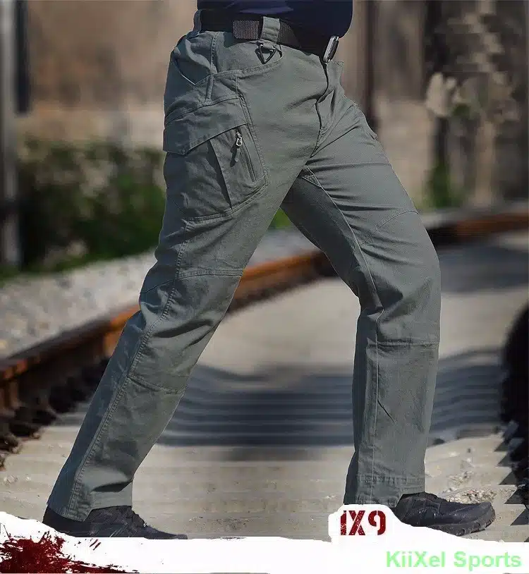 2017 IX9 II Men Militar Tactical Pants Combat Trousers SWAT Army Military Pants Mens Cargo Outdoors Pants Casual Cotton Trousers 16