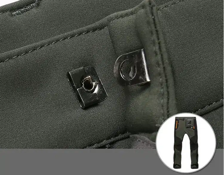 LOMAIYI Men's Winter Stretch Casual Pants Men Warm Fleece Lining Sweatpants Shark Skin Trousers Mens Gray Softshell Pants,AM110 24