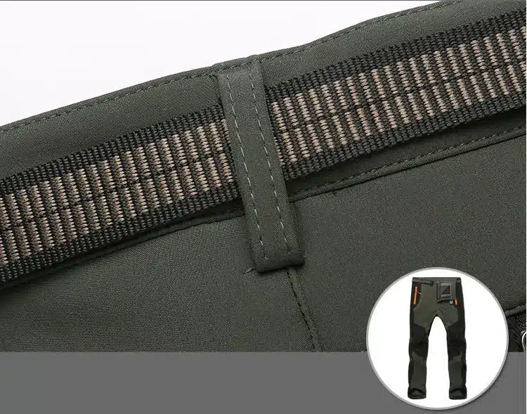 LOMAIYI Men's Winter Stretch Casual Pants Men Warm Fleece Lining Sweatpants Shark Skin Trousers Mens Gray Softshell Pants,AM110 25