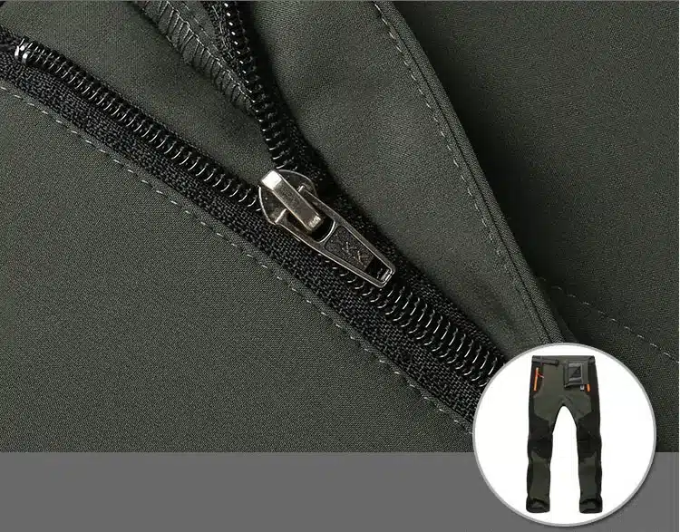 LOMAIYI Men's Winter Stretch Casual Pants Men Warm Fleece Lining Sweatpants Shark Skin Trousers Mens Gray Softshell Pants,AM110 28