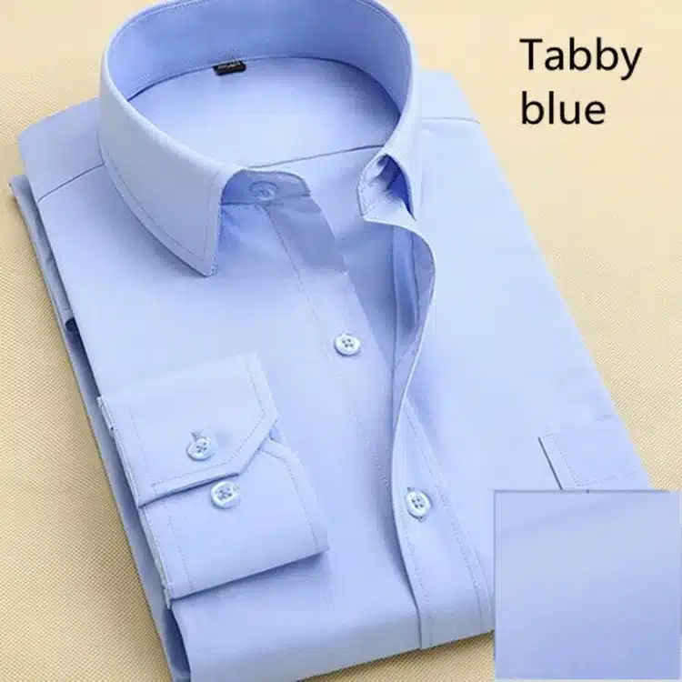 Long Sleeve Slim Men Dress Shirt 2018 Brand New Fashion Designer High Quality Solid Male Clothing Fit Business Shirts 4XL YN045 17