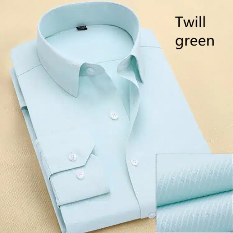 Long Sleeve Slim Men Dress Shirt 2018 Brand New Fashion Designer High Quality Solid Male Clothing Fit Business Shirts 4XL YN045 22