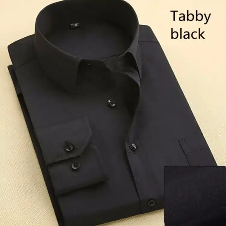 Long Sleeve Slim Men Dress Shirt 2018 Brand New Fashion Designer High Quality Solid Male Clothing Fit Business Shirts 4XL YN045 23