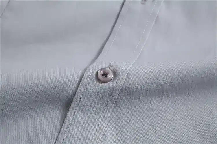 2018 New Spring Cotton Shirts Men High Quality Long Sleeve Slim Fit Shirt Pure Color Modern Casual Camisa Big Size 5XL YN270 20