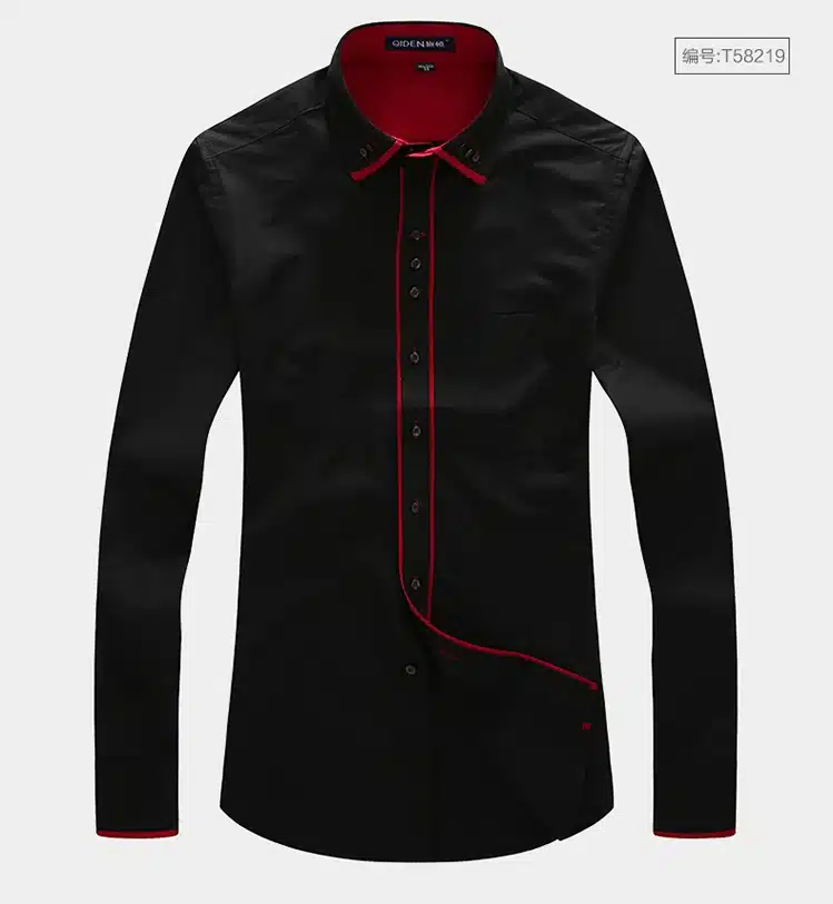 Hot sale 2017 super long-sleeve plus size men dress shirt male business spring autumn long sleeve men camisa masculina 13