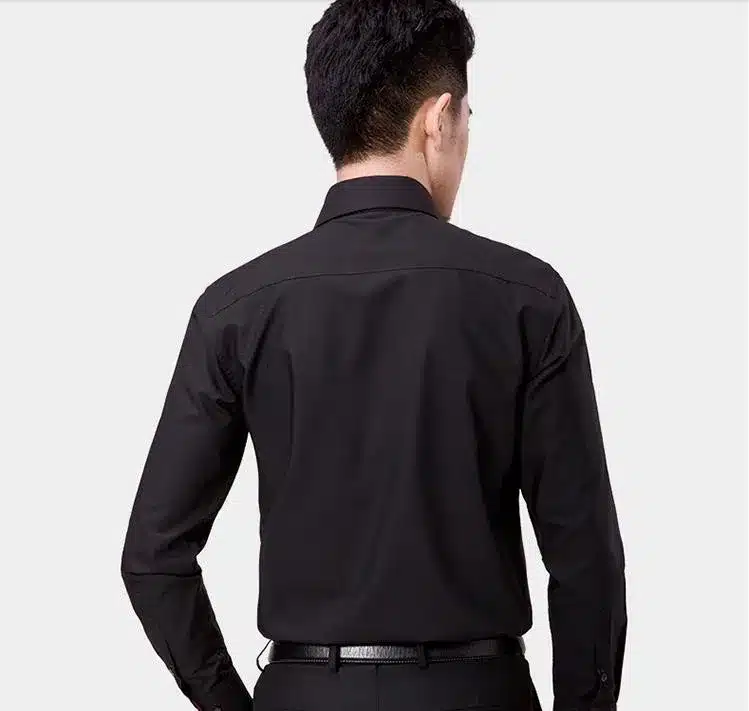 Hot sale 2017 super long-sleeve plus size men dress shirt male business spring autumn long sleeve men camisa masculina 16