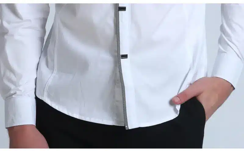 Top Quality Mwxsd brand mens casual long Sleeve 100% Cotton Shirts Men Rock Shirt Slim Fit solid Male dress shirt 19