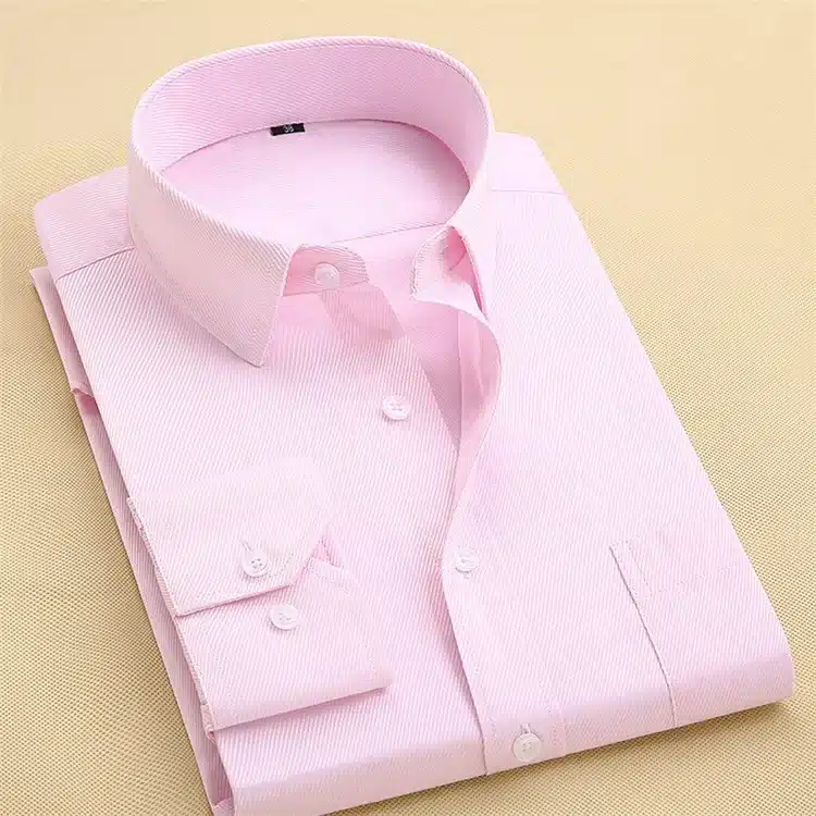 Long Sleeve Slim Men Dress Shirt 2017 Autumn New Fashion Designer High Quality Solid Male Clothing Fit Business Shirts 4XL M431 23