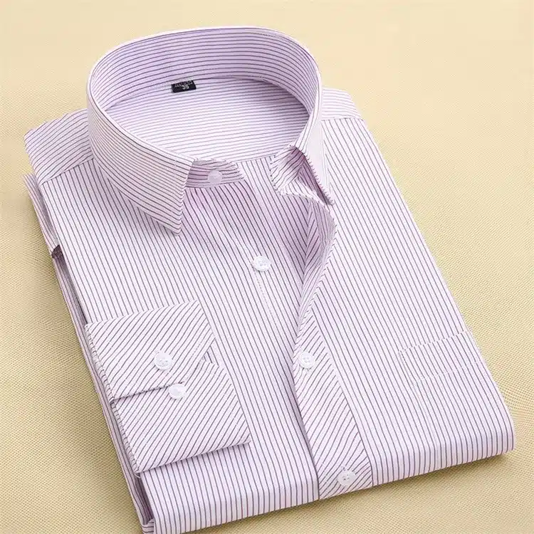 Long Sleeve Slim Men Dress Shirt 2017 Autumn New Fashion Designer High Quality Solid Male Clothing Fit Business Shirts 4XL M431 27
