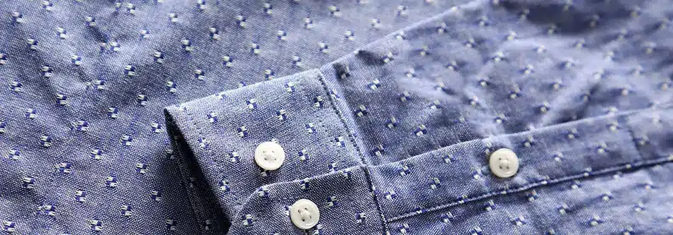 Dot Shirt Men Oxford Dress Casual Shirt Male Cotton Linen Long Sleeve Social Business Slim Fit 30