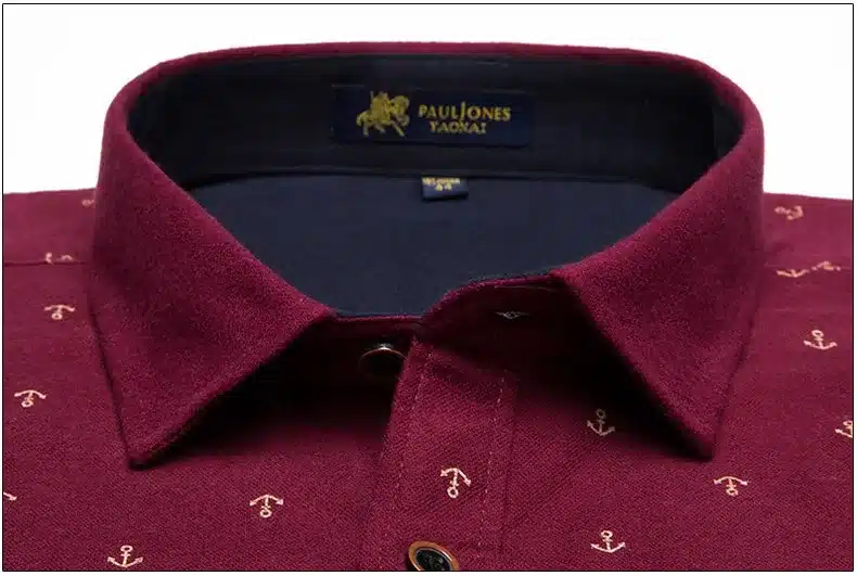 PaulJones DM90x 2017 Plus size 11XL New Model Fancy Print Men Shirts Big Size Male Blouse Men's Casual 100% Cotton Asian Clothes 5