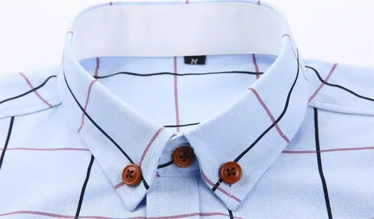 2016 New Oxford Plaid Casual Men's Shirt Slim Fit Formal&Business Occupation Man Shirts Spring Long Sleeve Men Dress Shirt M038 28