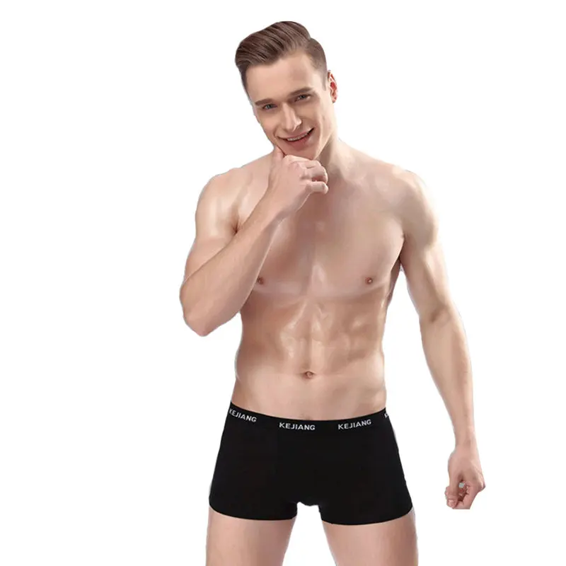 Sexy Men Boxer Soft Breathable Underwear Male Comfortable Solid Panties Underpants Cueca Boxershorts Homme For Men high quality 5