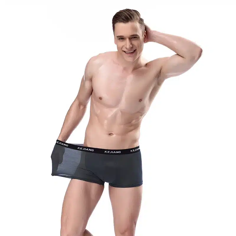 Sexy Men Boxer Soft Breathable Underwear Male Comfortable Solid Panties Underpants Cueca Boxershorts Homme For Men high quality 8