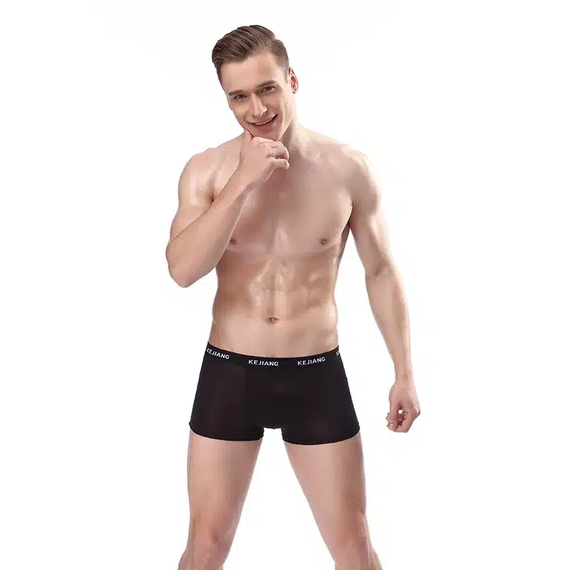 Sexy Men Boxer Soft Breathable Underwear Male Comfortable Solid Panties Underpants Cueca Boxershorts Homme For Men high quality 12