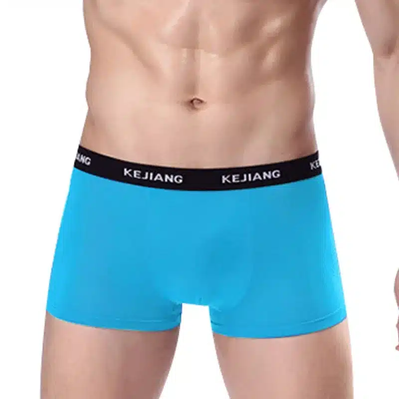 Sexy Men Boxer Soft Breathable Underwear Male Comfortable Solid Panties Underpants Cueca Boxershorts Homme For Men QS 21