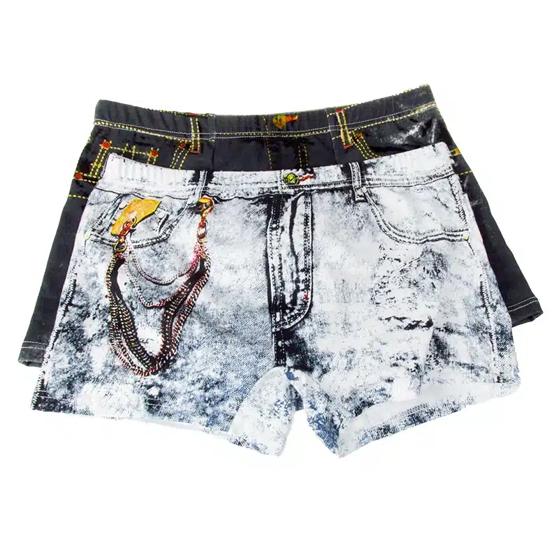 2016 Sexy Underwear Men Classic Printed Cotton Spandex Underpants Boxers Mens underwear Shorts Brand men's Boxer drop shipping 23