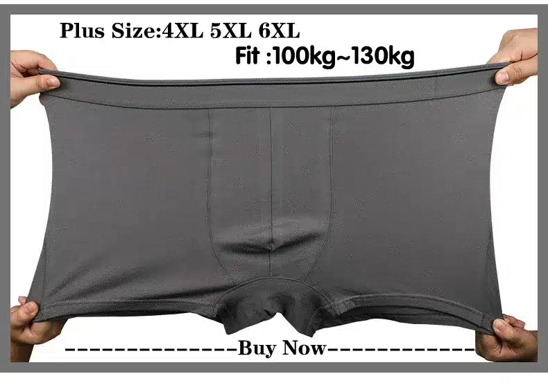 Hot Sell New Quality Men's Boxer Shorts Cotton Popular Brand Fashion Sexy Man Underwear Male Underpant Mr Large Size Fat Panties 3