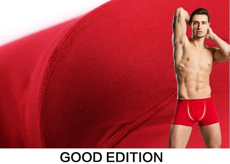 Hot Sell New Quality Men's Boxer Shorts Cotton Popular Brand Fashion Sexy Man Underwear Male Underpant Mr Large Size Fat Panties 17