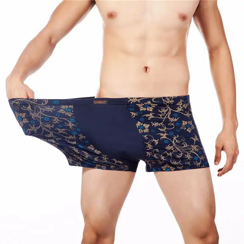 Fashion Underwear Men Boxers Underpants Sexy Print Man'S Pants For Men Cuecas Boxer Shorts Man Masculinas Calzoncillos 5XL 6XL 26