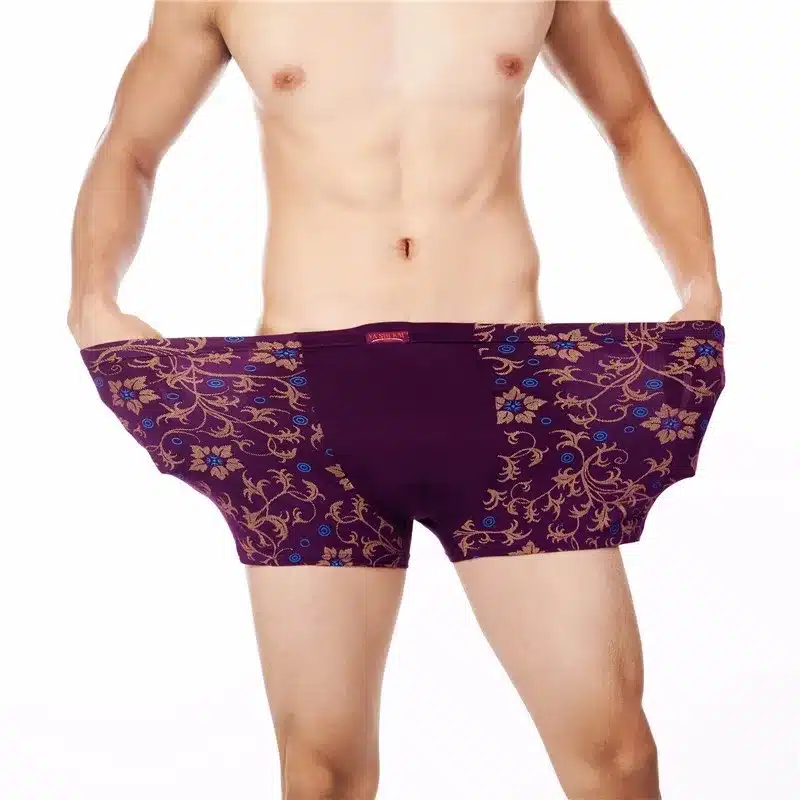 Fashion Underwear Men Boxers Underpants Sexy Print Man'S Pants For Men Cuecas Boxer Shorts Man Masculinas Calzoncillos 5XL 6XL 30