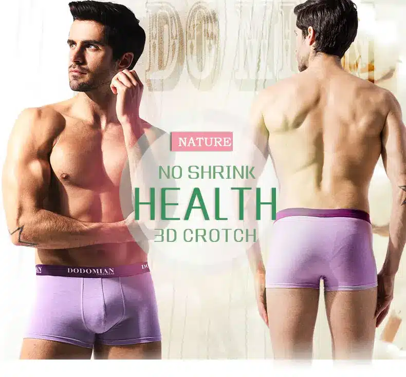2017 Panties Mens 4Pcslot Underwear Organic Natural Cotton Boxers Men Sexy Boxers Ventilate Plus Size Boxers L XL XXL XXXL 4XL 1