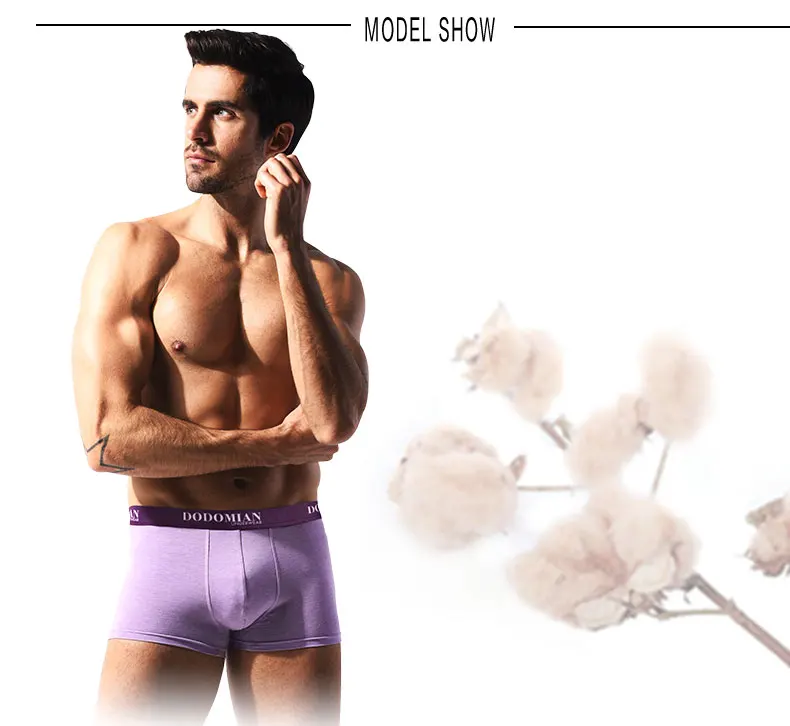 2017 Panties Mens 4Pcslot Underwear Organic Natural Cotton Boxers Men Sexy Boxers Ventilate Plus Size Boxers L XL XXL XXXL 4XL 11
