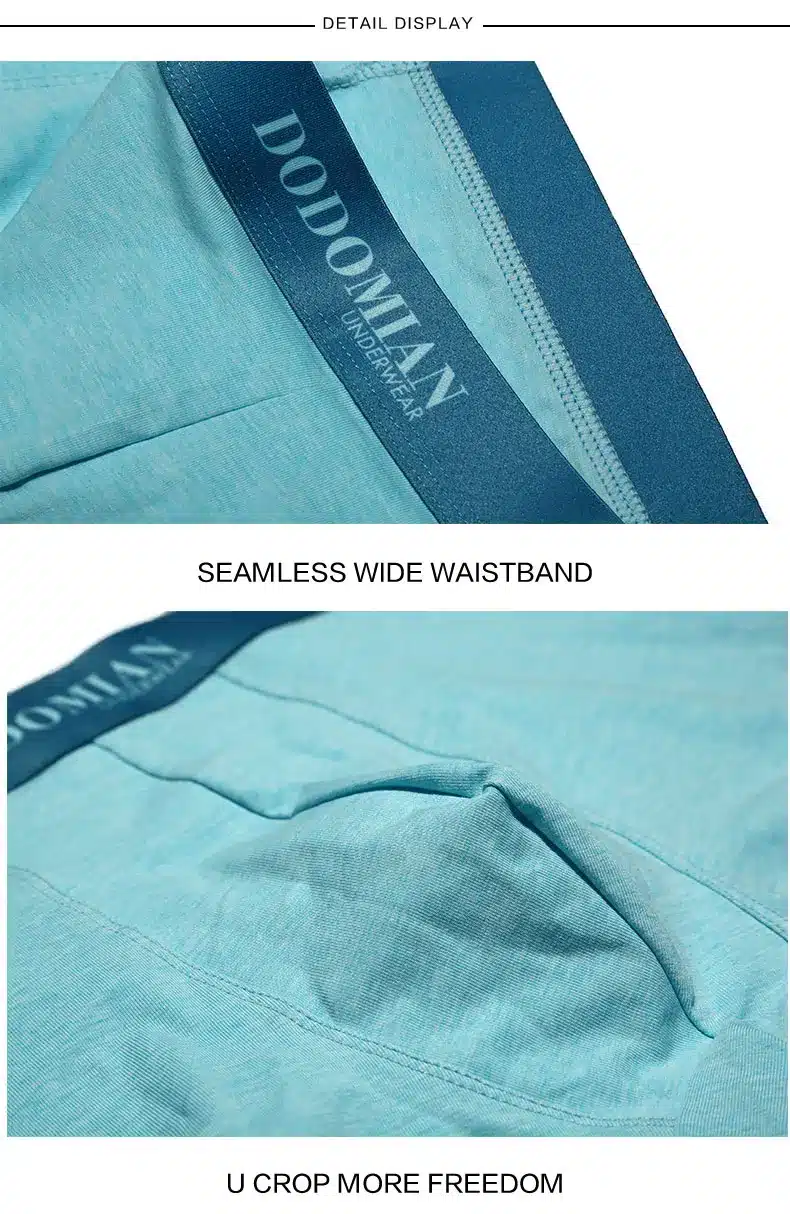 2017 Panties Mens 4Pcslot Underwear Organic Natural Cotton Boxers Men Sexy Boxers Ventilate Plus Size Boxers L XL XXL XXXL 4XL 13