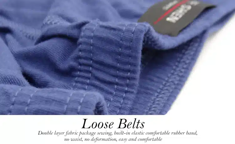 5 pieces boxed all cotton underwear ultra-large size men's briefs male 5 colors underpants underwear 11