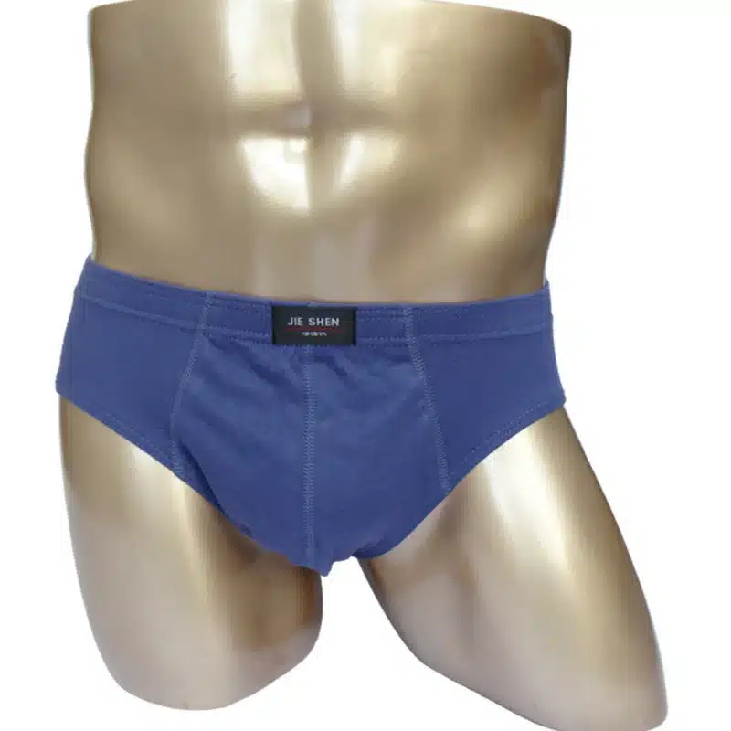 Hot sale all cotton underwear ultra-large size men's briefs male solid color underpants M-5XL 10