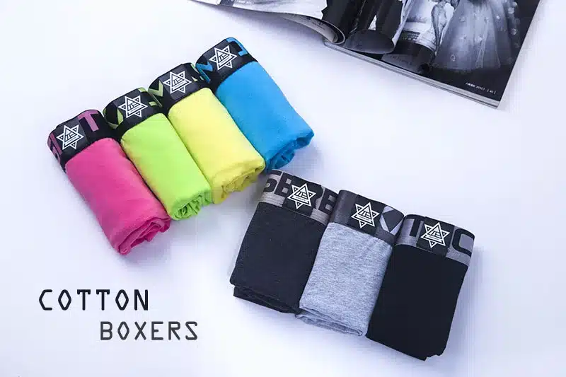 Breathable Men Boxer Underwear Cotton Calvin Underpants Men Panties Spandex Calzoncillos Cuecas Boxer Shorts 365 Mens Trunks 3