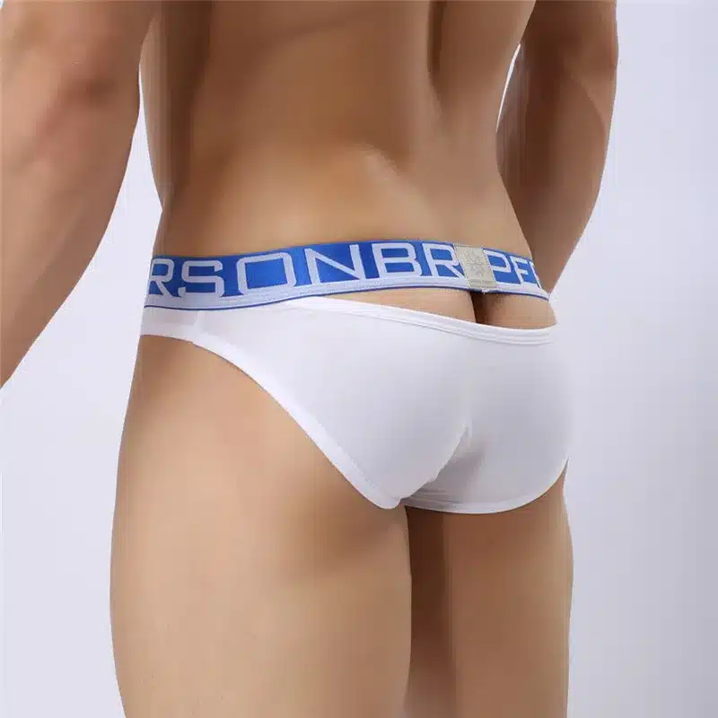 BRAVE PERSON Underwear Men Male Sexy Briefs Cotton Fabric Hollow Design Men Underwear Briefs Men Underpants B1159 Gay Underwear 14