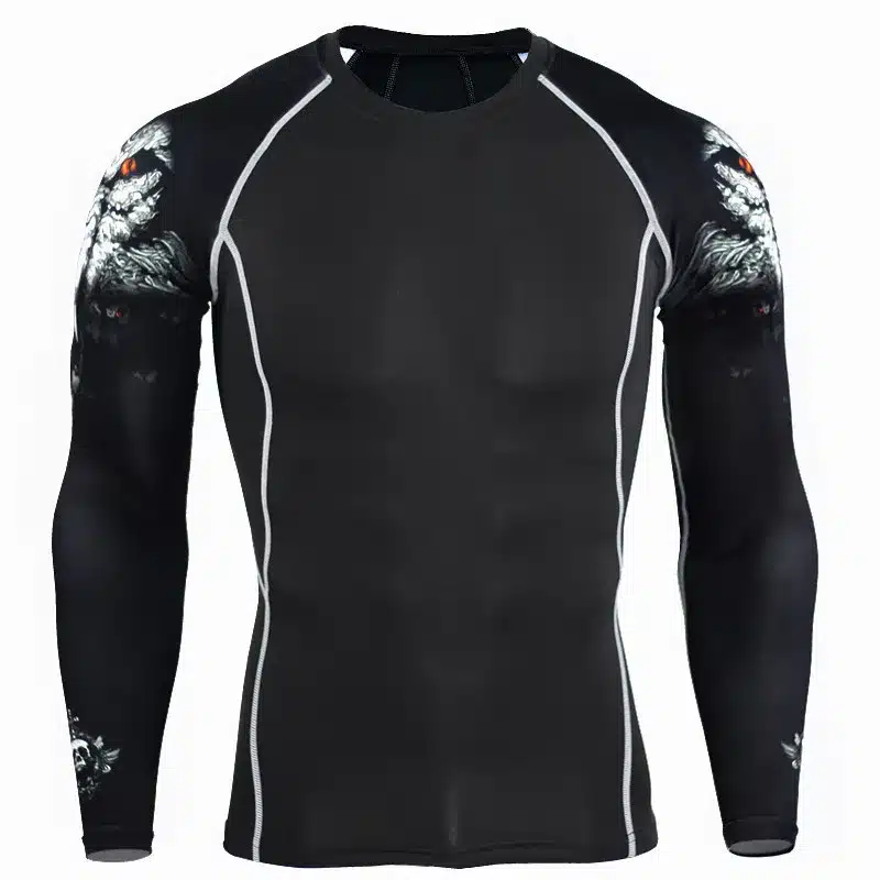 Top quality new thermal underwear men underwear sets compression fleece sweat quick drying thermo underwear men clothing 27