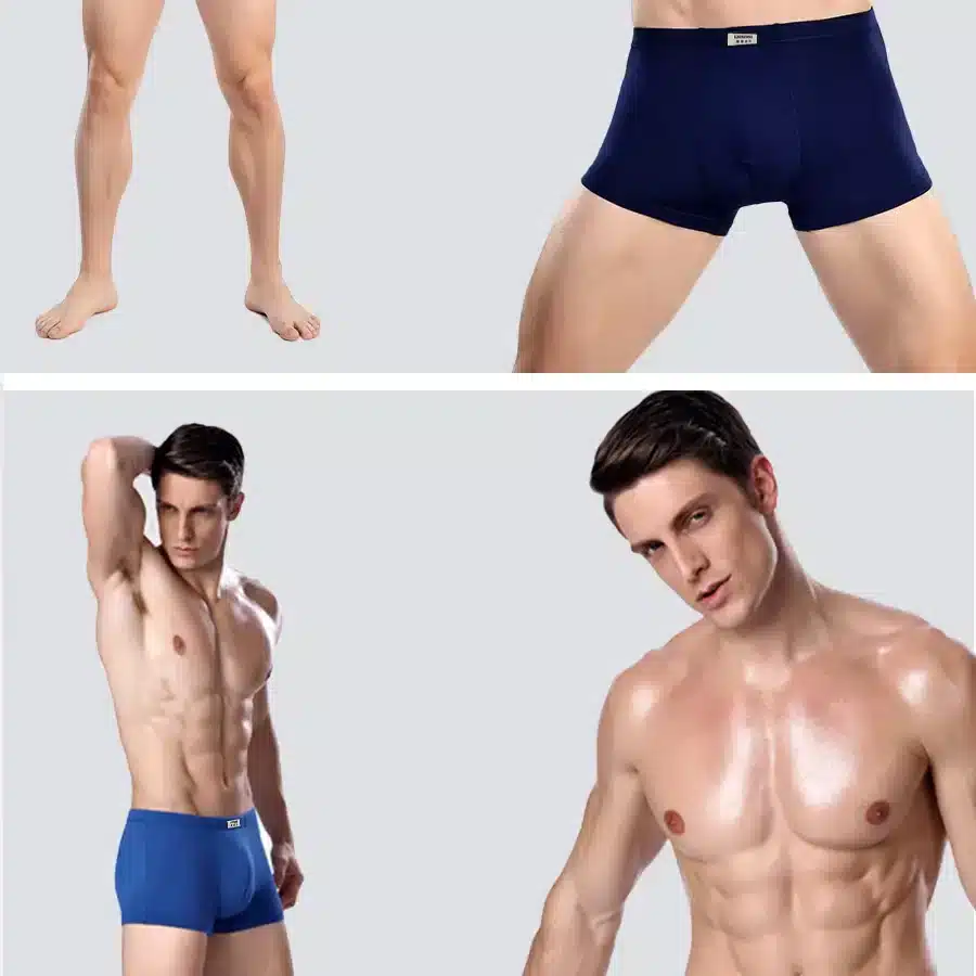 LIONZONE Men Boxer Shorts Brand Quality Sexy Underwear Modal Male Comfortable Solid Panties Underpants Cueca Boxers 18
