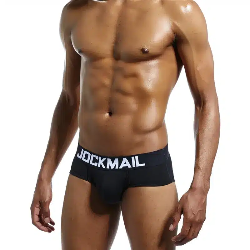 JOCKMAIL Brand Mens Underwear briefs Sexy cuecas calzoncillos hombre slip Gay Sleepwear Breathable Cotton Male Panties shorts 16