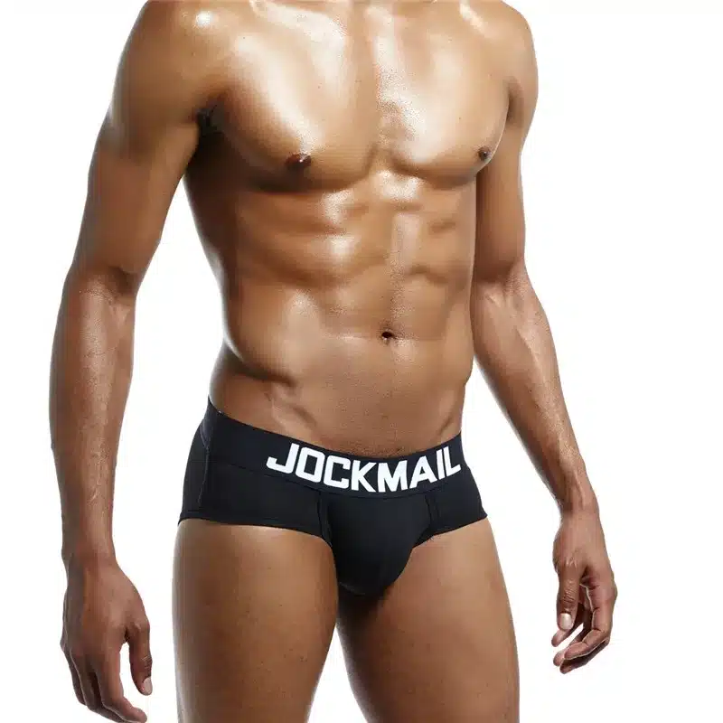 JOCKMAIL Brand Mens Underwear briefs Sexy cuecas calzoncillos hombre slip Gay Sleepwear Breathable Cotton Male Panties shorts 17