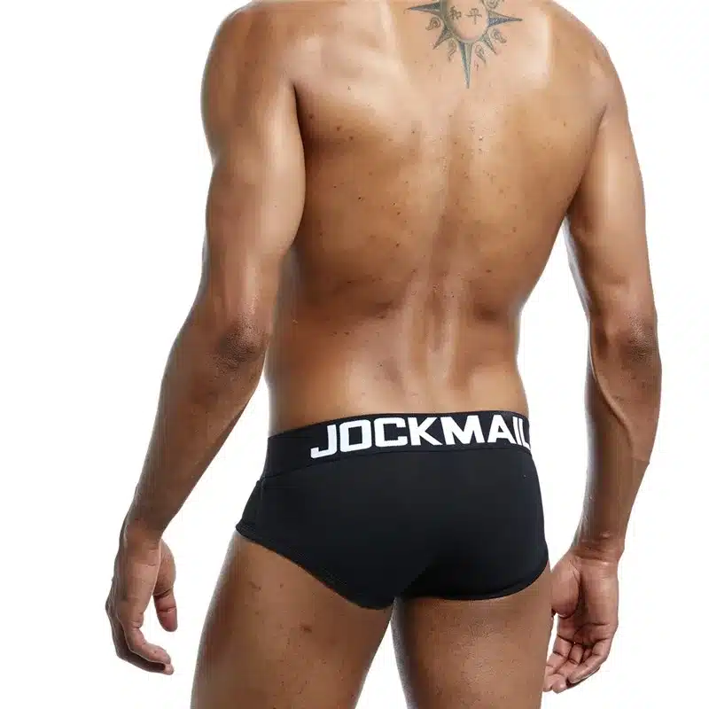 JOCKMAIL Brand Mens Underwear briefs Sexy cuecas calzoncillos hombre slip Gay Sleepwear Breathable Cotton Male Panties shorts 18