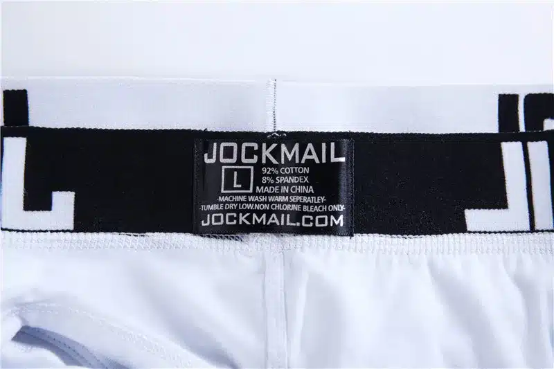 JOCKMAIL Brand Mens Underwear briefs Sexy cuecas calzoncillos hombre slip Gay Sleepwear Breathable Cotton Male Panties shorts 42