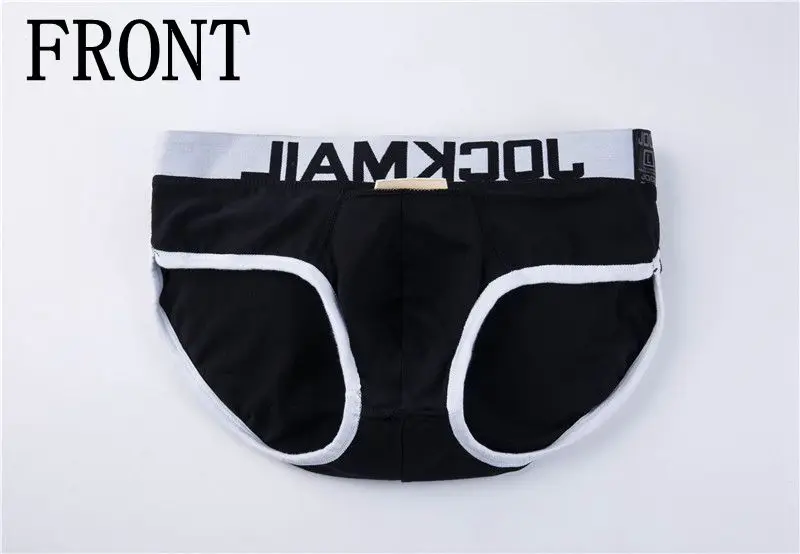 JOCKMAIL Brand Enhancing Mens Underwear Briefs Sexy Bulge Gay Penis pad Front + Back Magic buttocks Double Removable Push Up Cup 11
